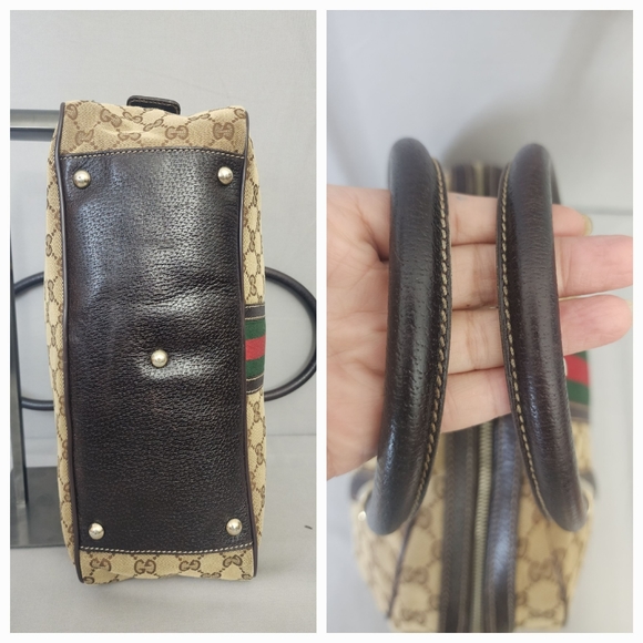 ✨️GUCCI GG Canvas Savoy Bowling Bag - Picture 8 of 15